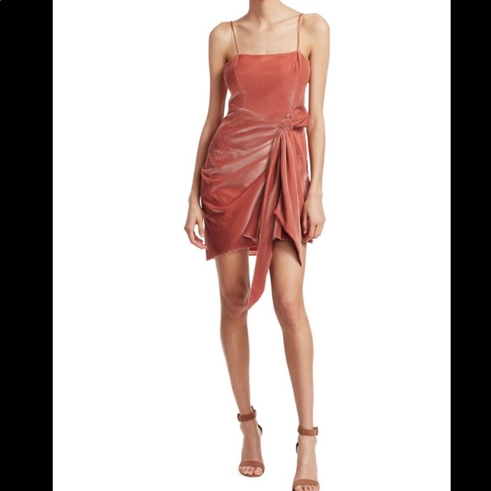 New Cinq a Sept Kiki Velvet Mini Dress